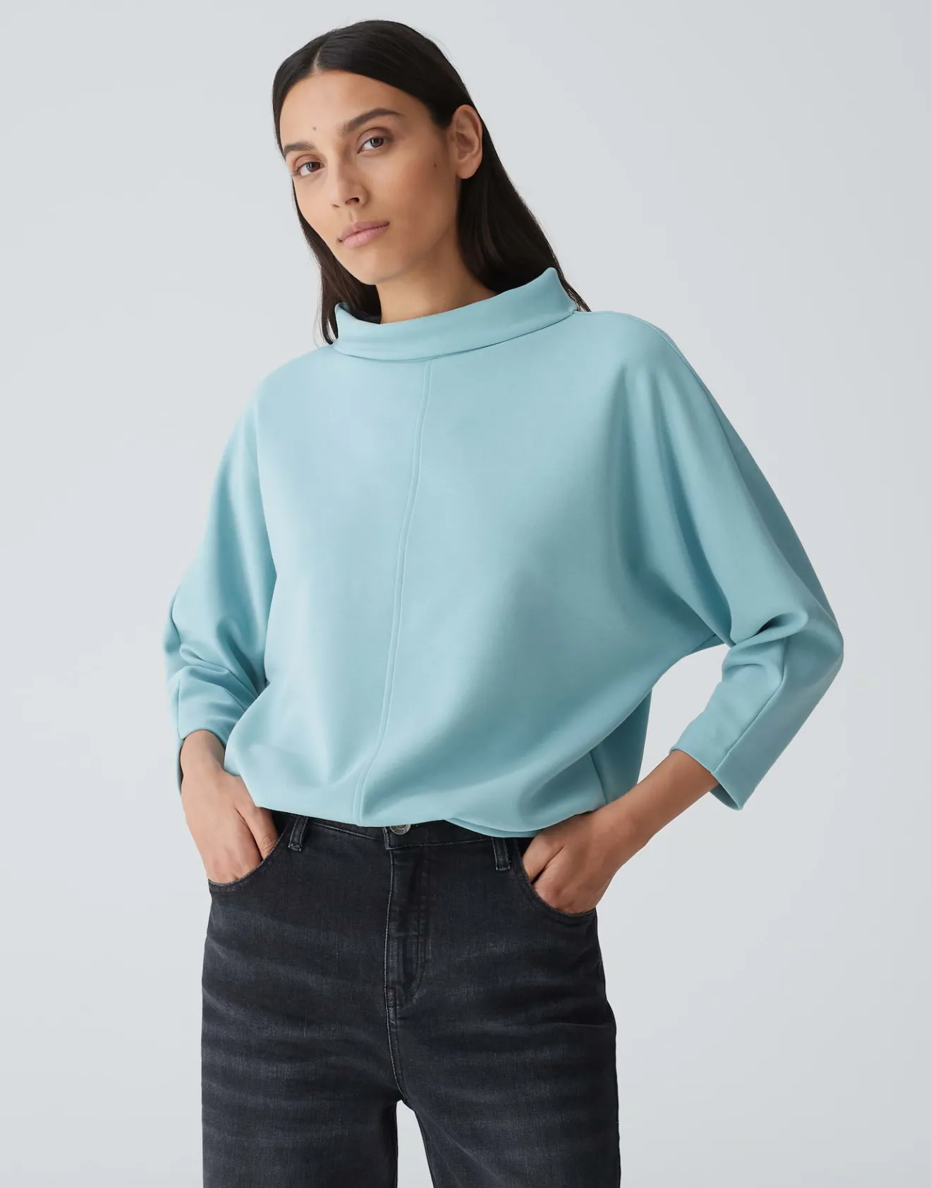 Fashion Sweater GEPITA Regular aus softem Modal Mix Sweat
