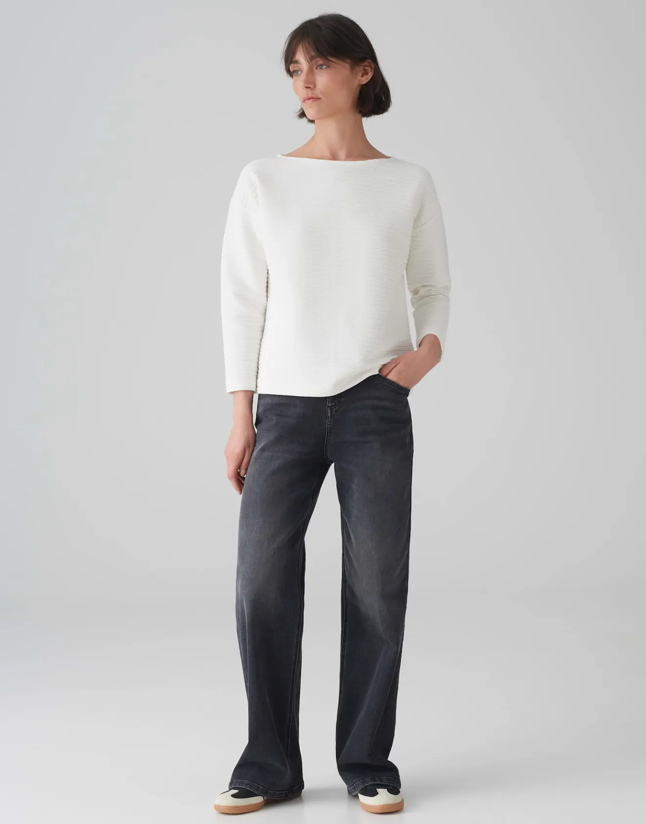 Clearance Sweater GOTTOMAN Boxy Fit aus Baumwoll Mix Sweat
