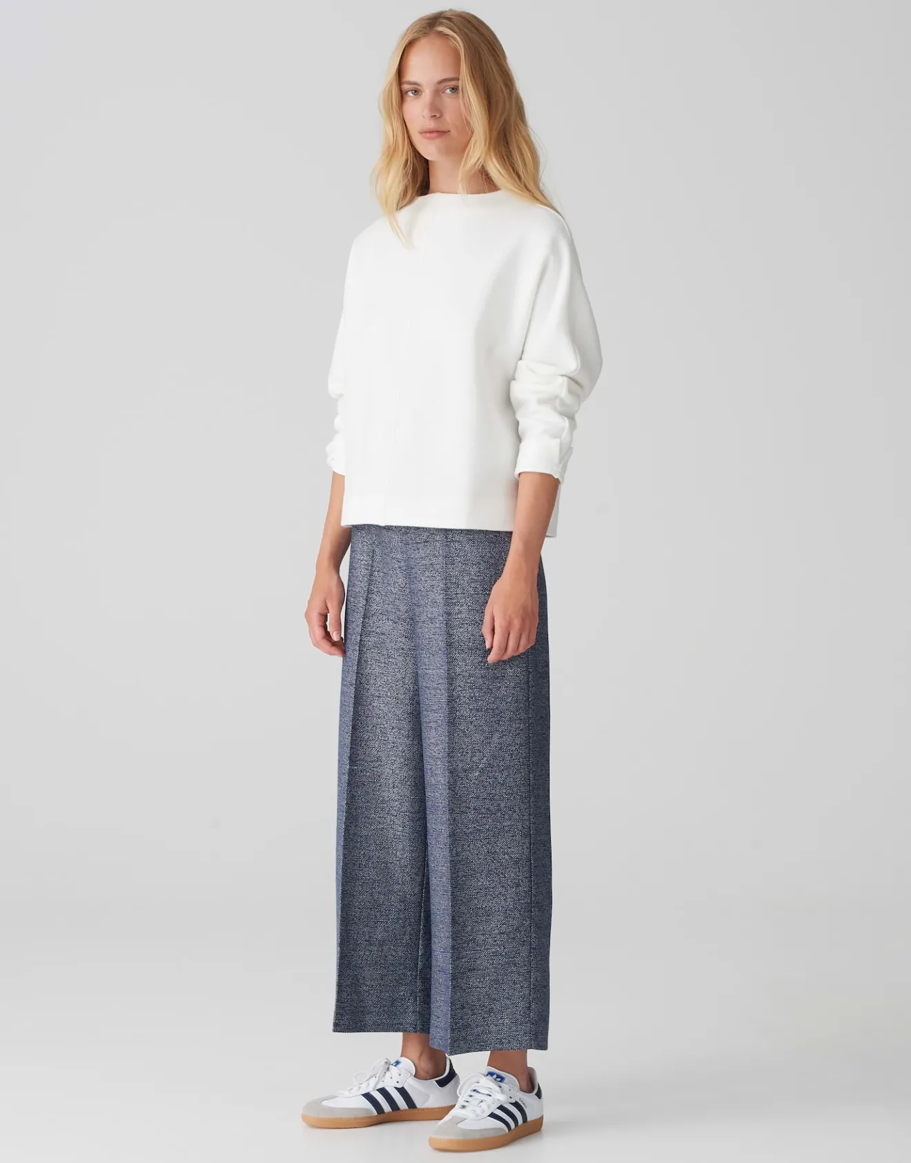 Clearance Sweater GUNNEL Batwing Fit in softer Strickoptik Strick | Sweat