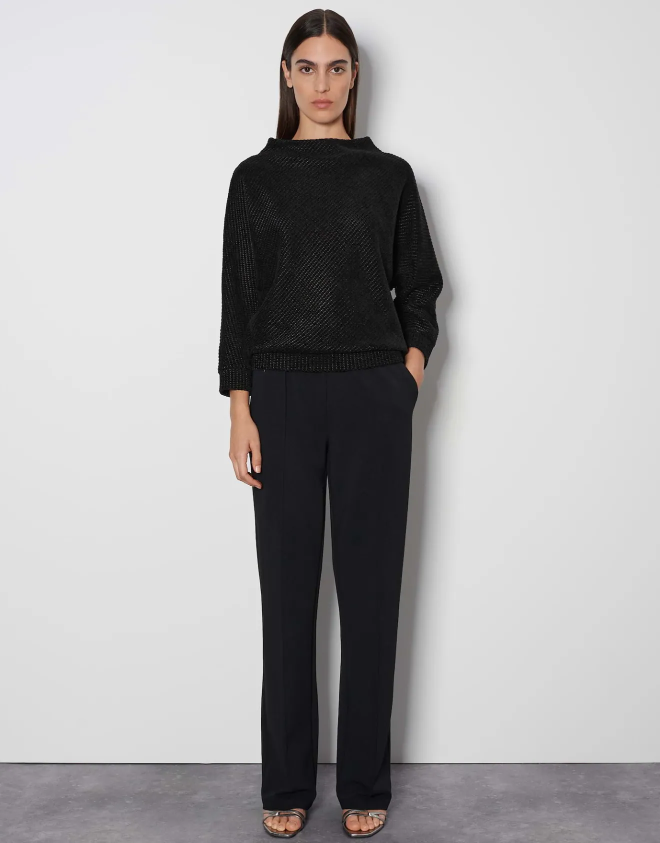 Cheap Sweater USUNI Loose in Chenille Optik Sweat