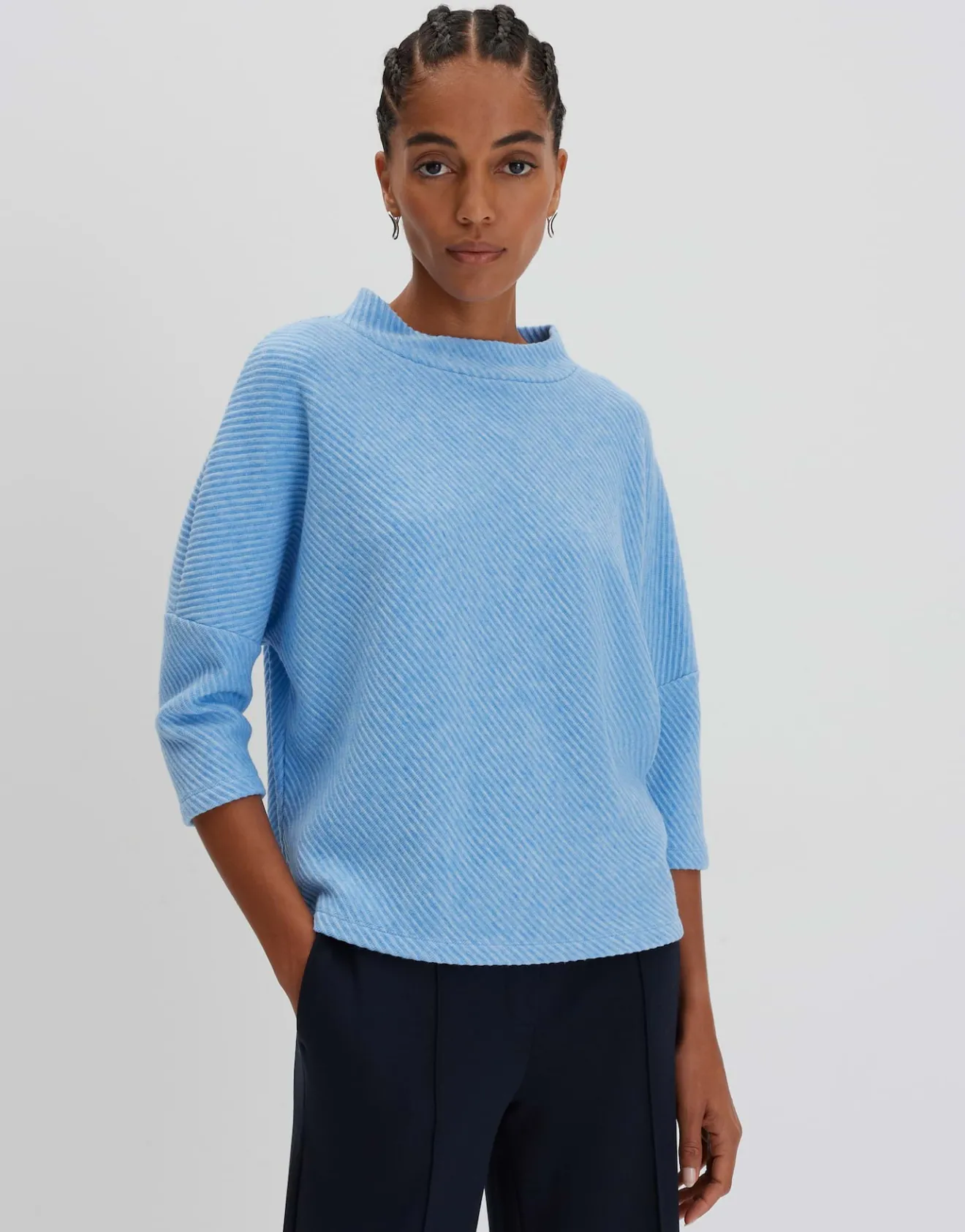 Clearance Sweatshirt UFEE Loose mit Rippstruktur Sweat