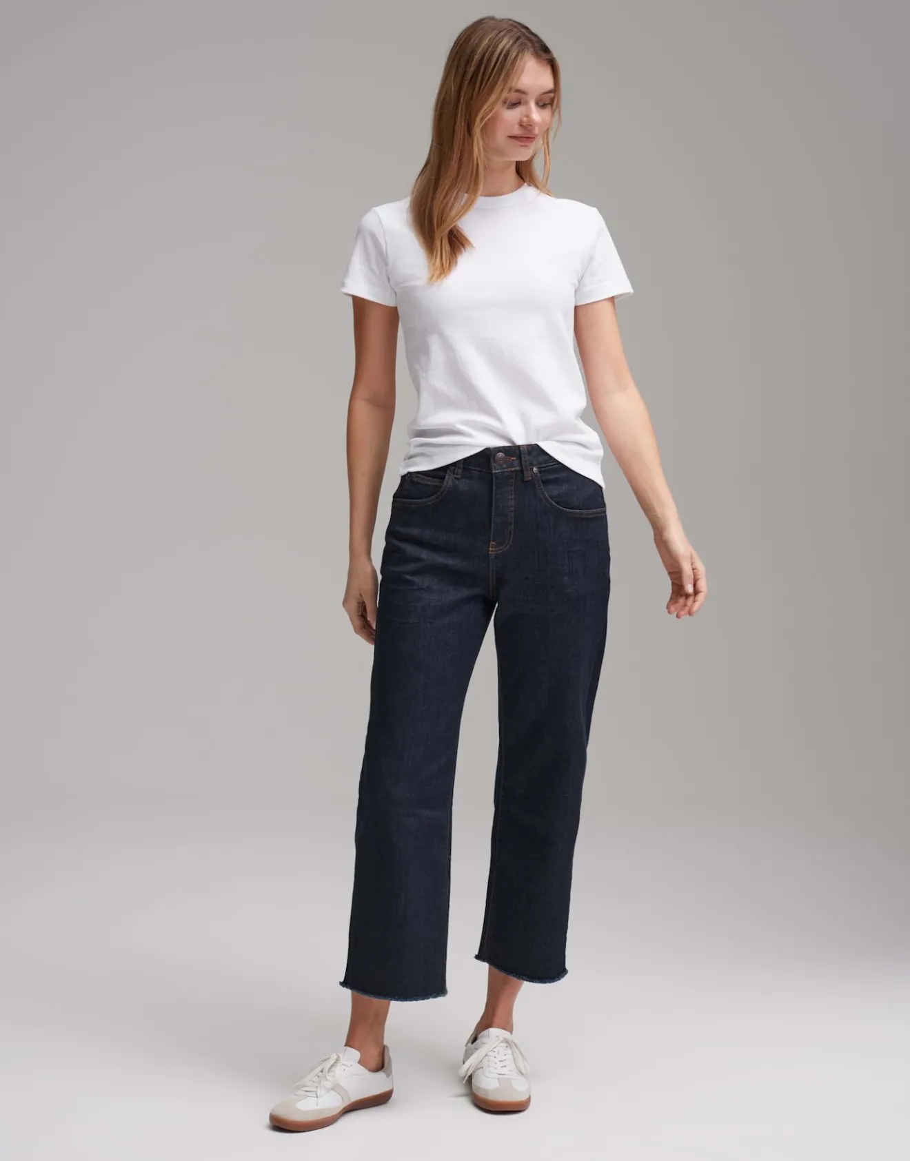 Fashion T-Shirt SAMUN Slim aus BCI Cotton Mix Basics | Shirts