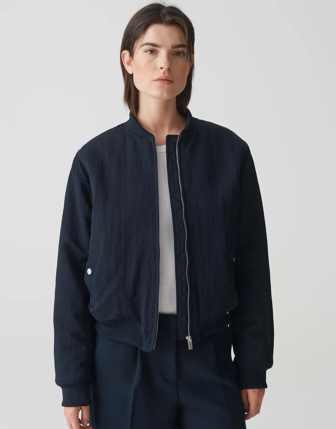 Best Wattierte Bomberjacke HARU Regular aus Nylon Jacken & Mäntel