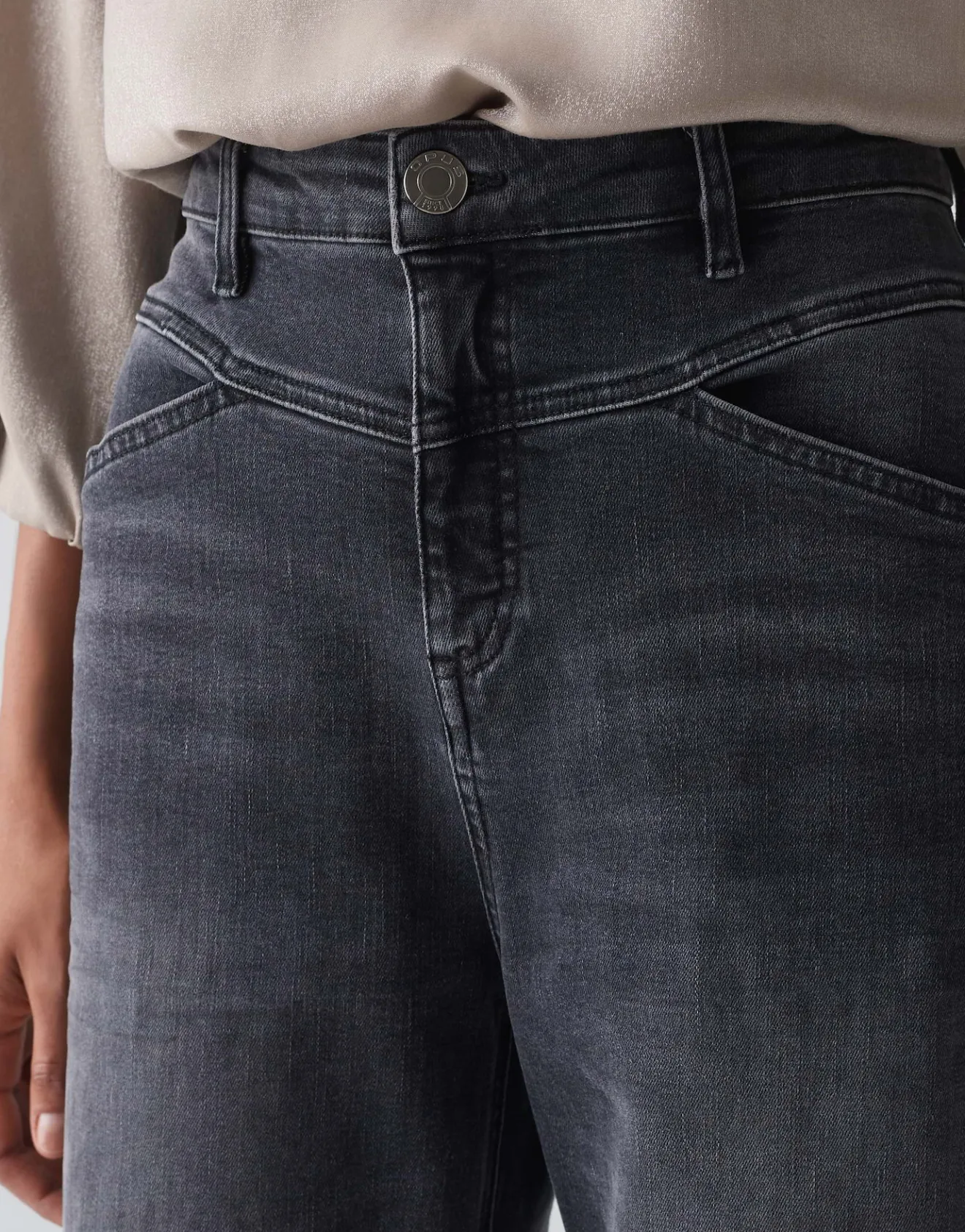 Cheap Wide Leg Jeans MARLI CLASSY High Rise mit hohem Stretch-Anteil Jeans