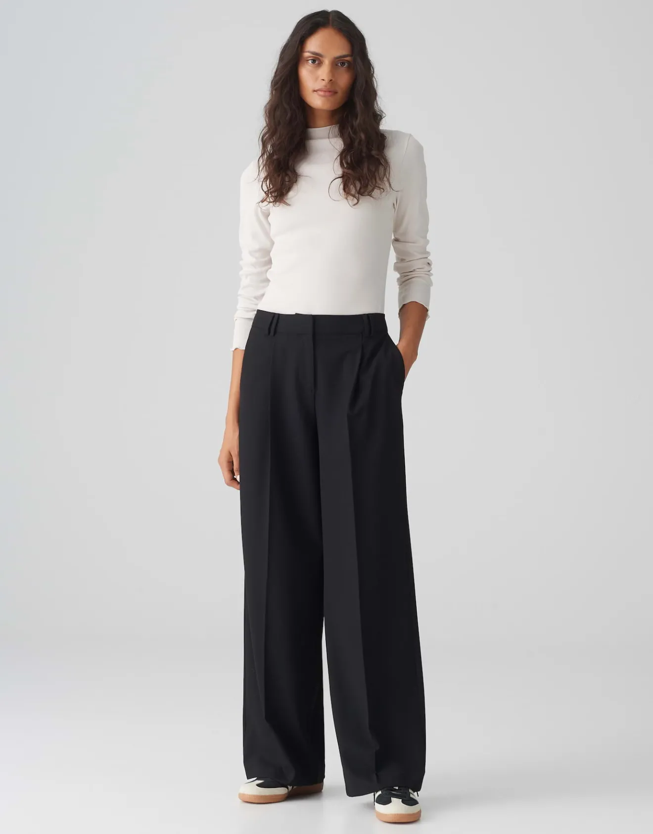 Best Wide Leg Pants MARIENA mit Komfortbund Hosen