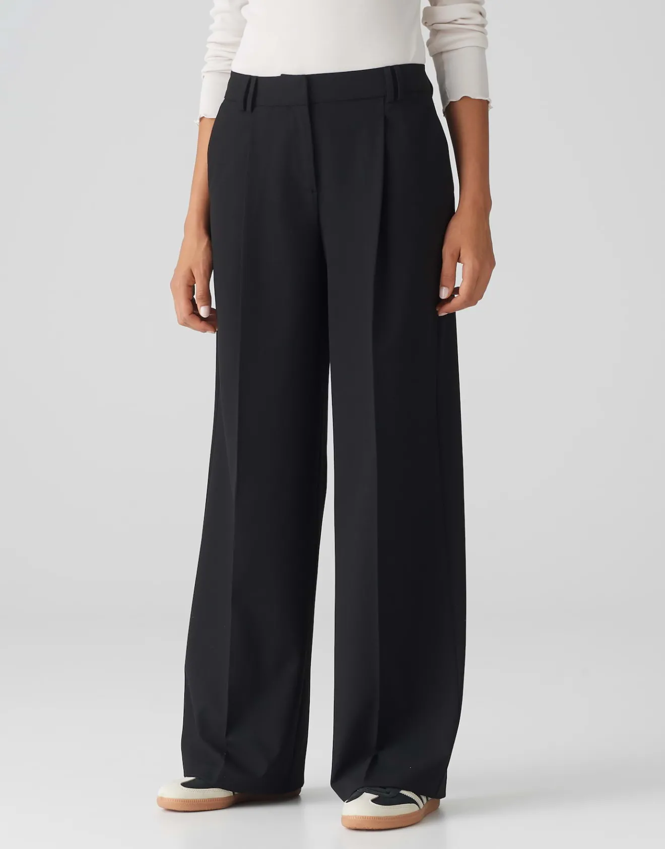 Best Wide Leg Pants MARIENA mit Komfortbund Hosen