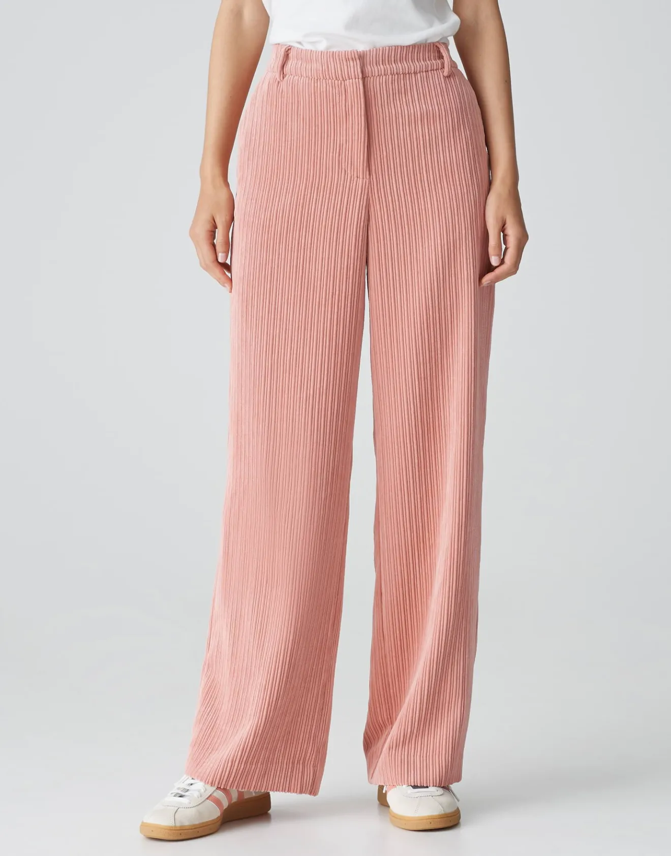 Outlet Wide Leg Pants MARNIA aus weichem Cord Hosen