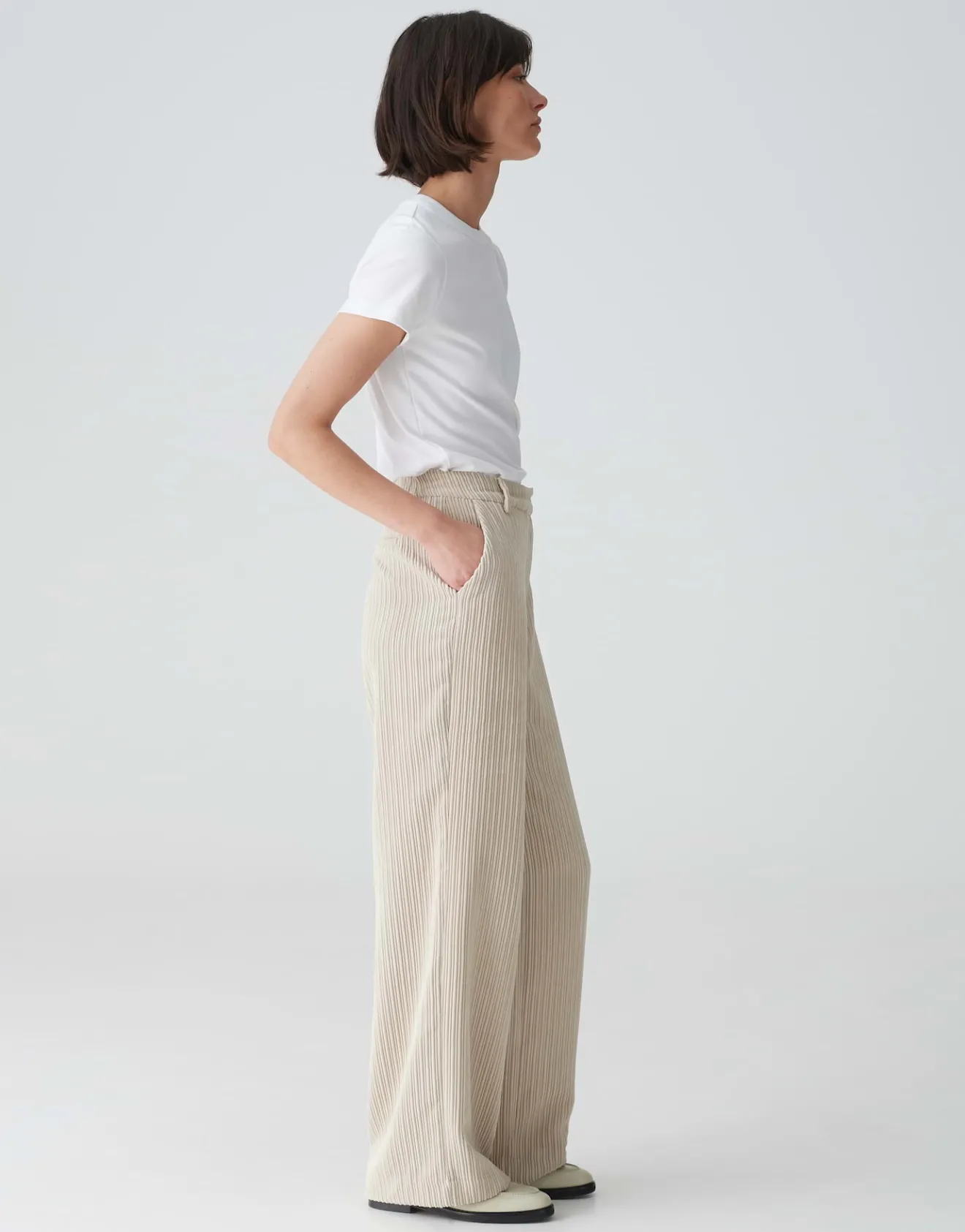 New Wide Leg Pants MARNIA aus weichem Cord Hosen