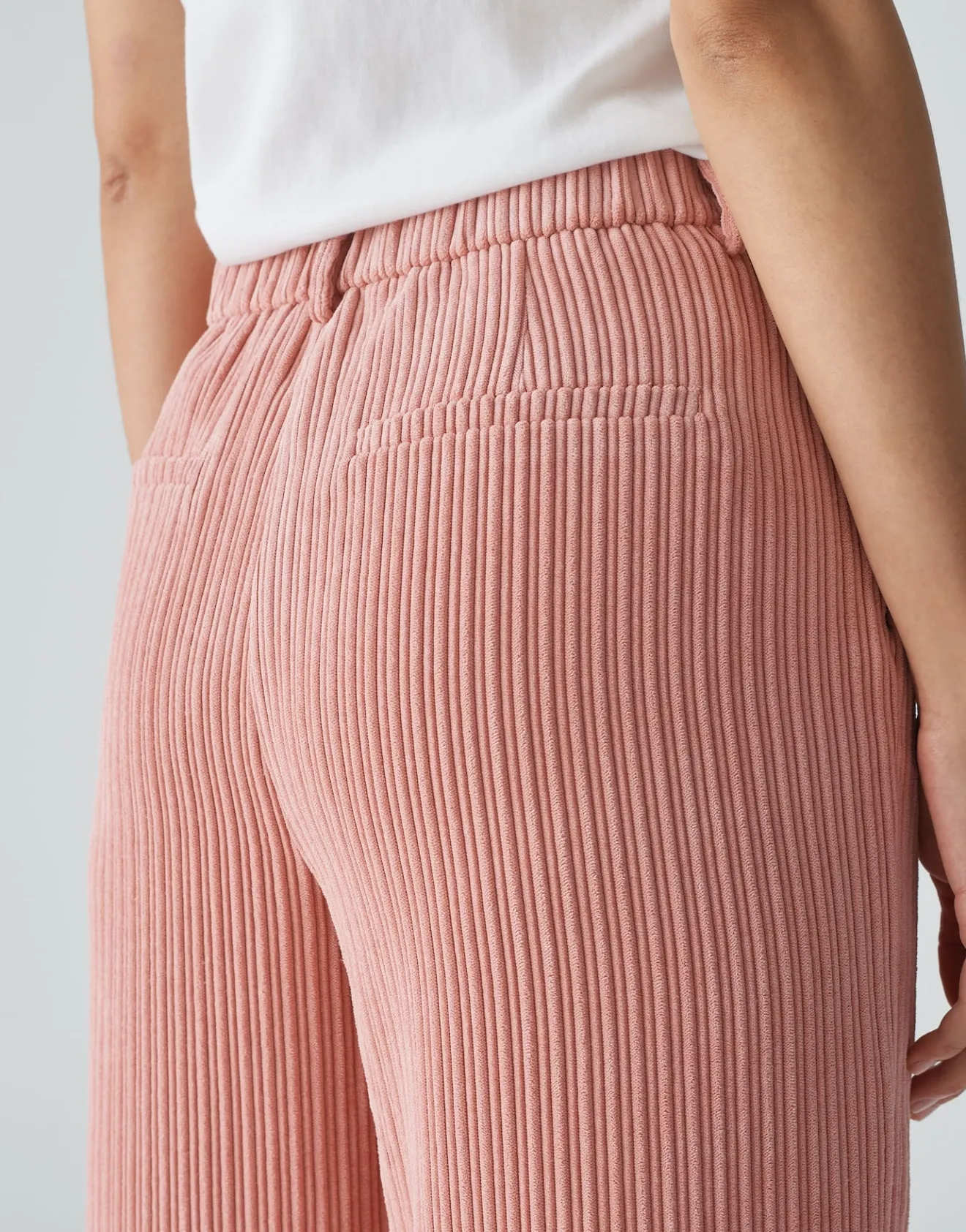 Outlet Wide Leg Pants MARNIA aus weichem Cord Hosen